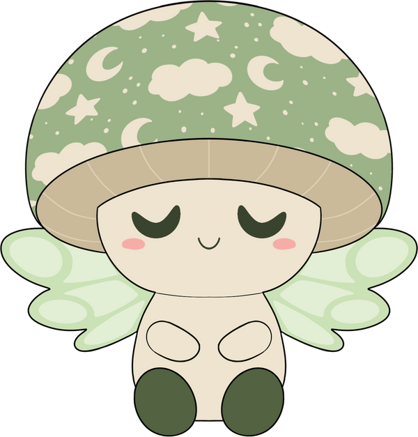 Snoozeshroom Plush (9in)