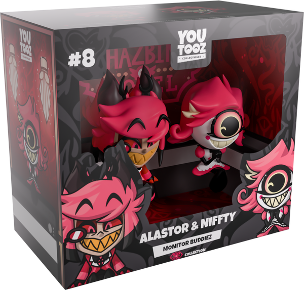 Alastor & Niffty Monitor Buddiez