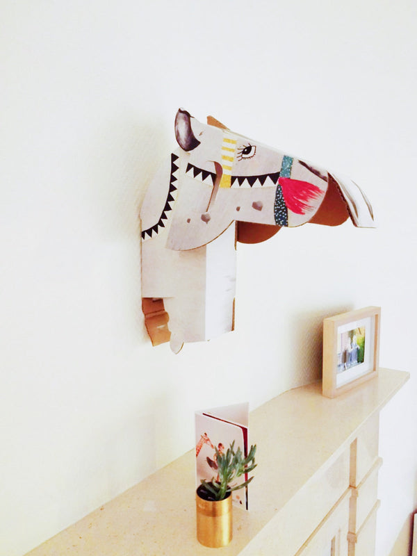 Animaux à bascule en Carton