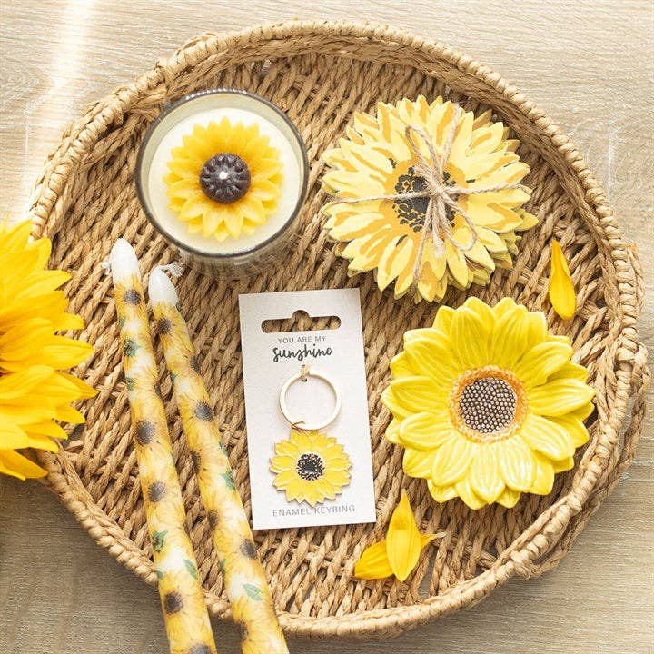 Sunflower trinket dish