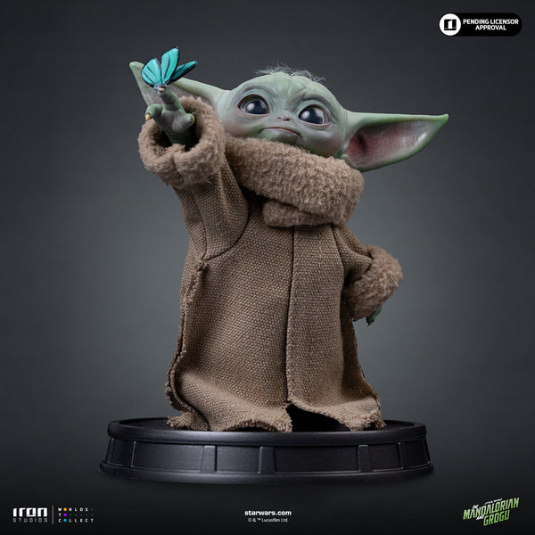 Statue Grogu Butterfly Wonder - Mandalorian and Grogu Movie - Grogu Collection - The Mandalorian & Grogu