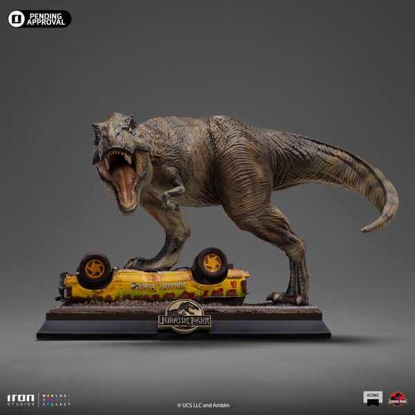 Statue T-Rex Attack - Jurassic Park - Icons - Jurassic World