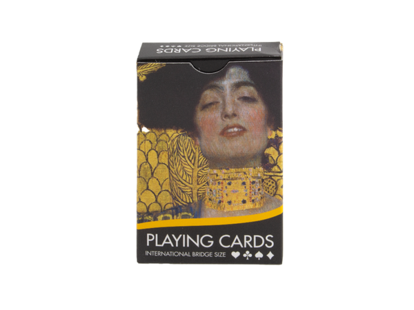 Jeu de 56 cartes à jouer Bridge avec peinture de Gustav Klimt, Judith