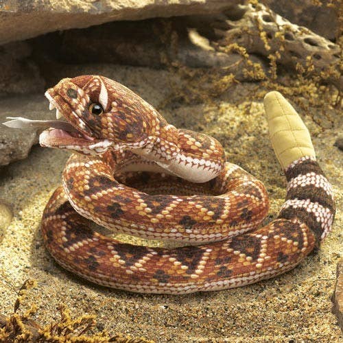Marionnette à main Crotale 2893/ Crotale Folkmanis réaliste