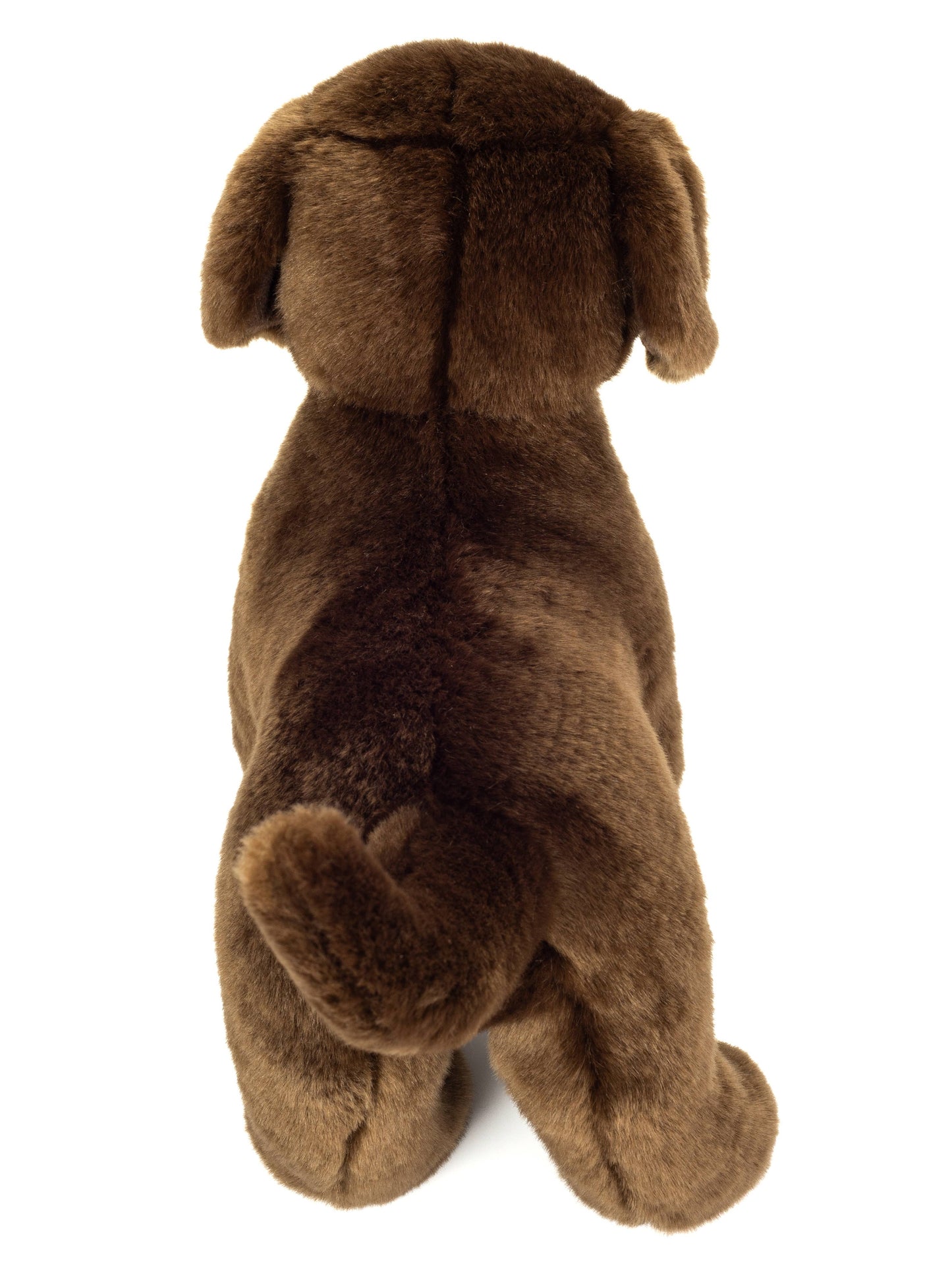 Peluche Labrador brun debout