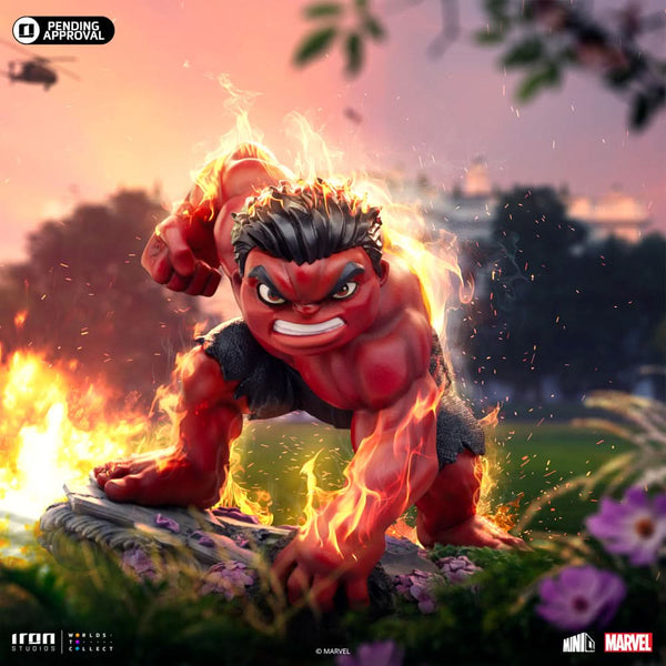 Figurine Red Hulk - Captain America: Brave New World - Mini Co. - Marvel