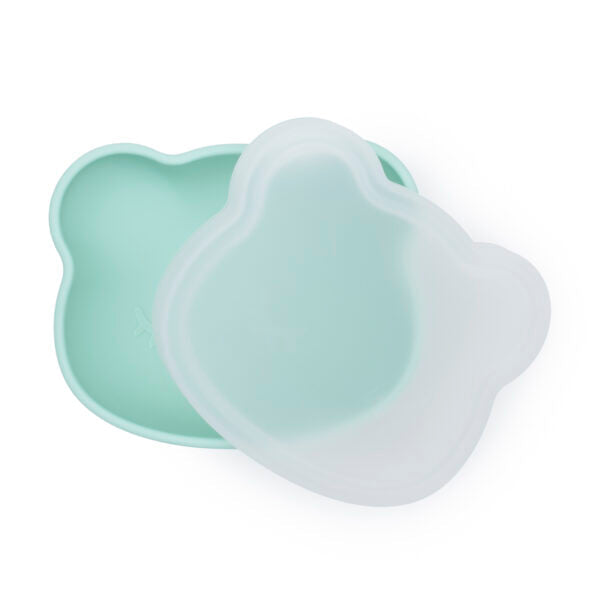 Mint Bear siliconen kom