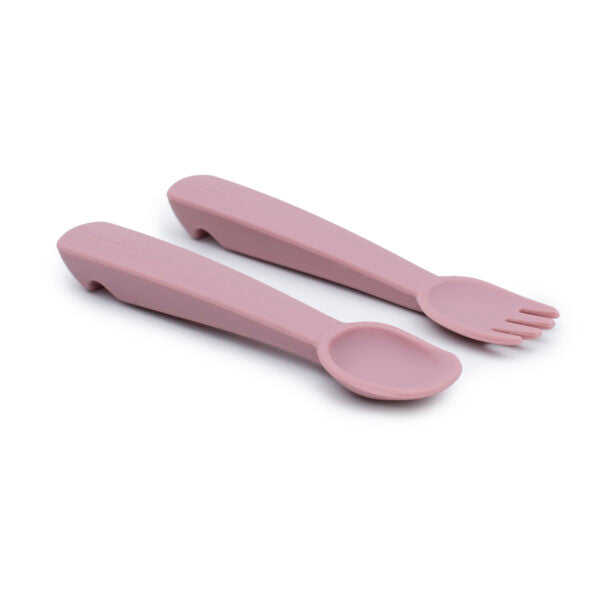 Babybestekset in de kleur Dusty Rose