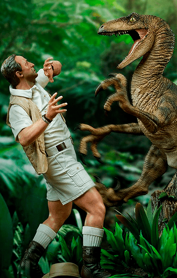 Statue Clever Girl - Jurassic Park - Art Scale 1/10
