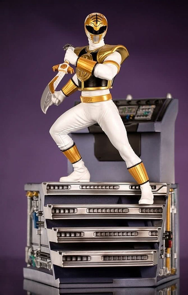 Statue White Ranger - Mighty Morphin Power Rangers - BDS Art Scale 1/10