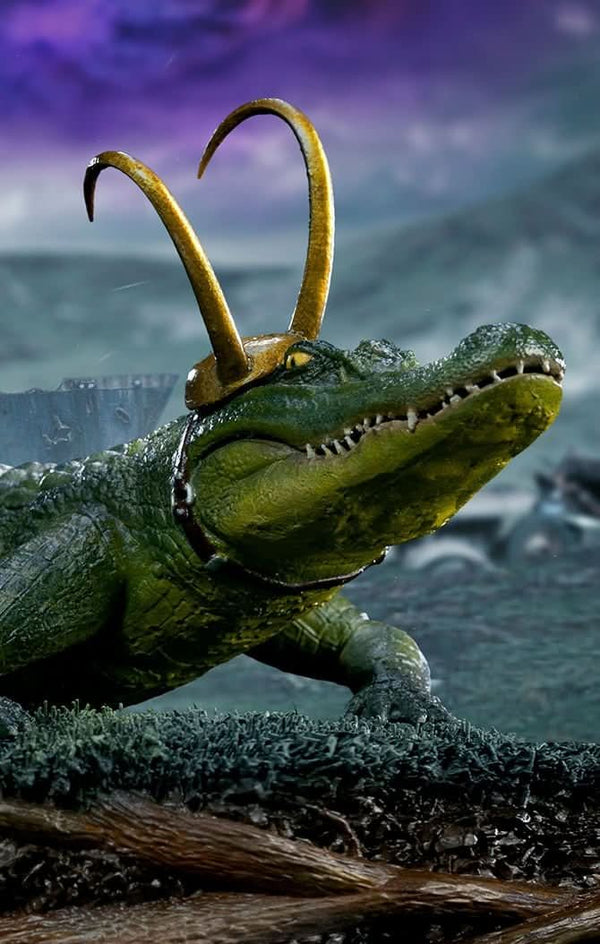 Statue Alligator Loki - Loki Series - Art Scale 1/10 - Infinity Saga