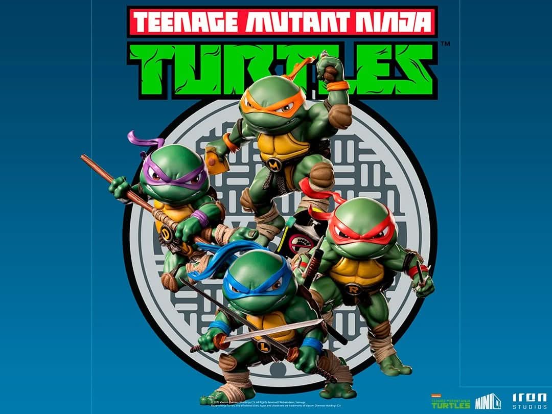 Figurine Michelangelo - Teenage Mutant Ninja Turtles - Mini Co.