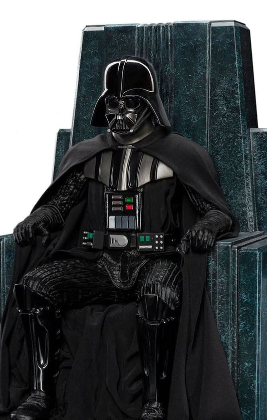 Darth Vader on Throne Statue - Star Wars: Obi-Wan Kenobi Series - Legacy Replica 1/4 - Iron Studios