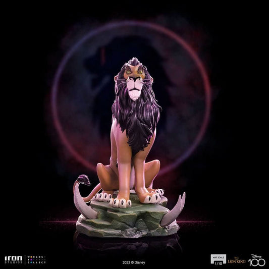 Scar Statue - Disney 100th - The Lion King - Art Scale 1/10 - Iron Studios