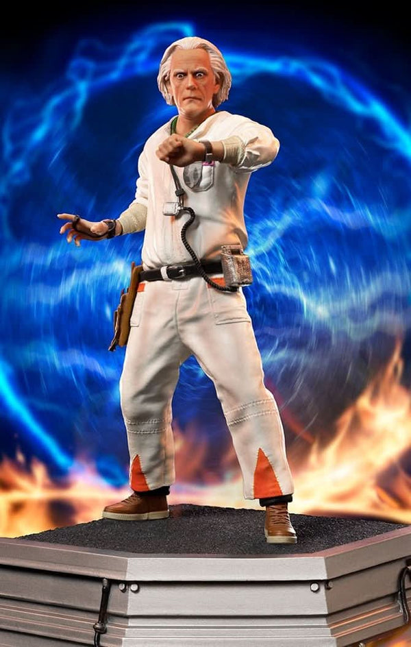 Statue Doc Brown - Back to the Future - Art Scale 1/10