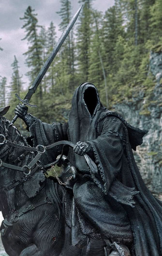 Nazgul on Horse Deluxe Statue - The Lord of the Rings - BDS Art Scale 1/10 - Iron Studios