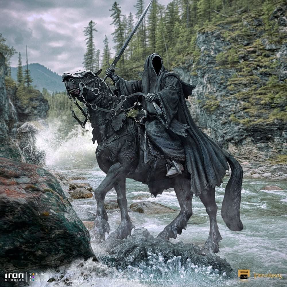 Statue Nazgul on Horse Deluxe - The Lord of the Rings - BDS Art Scale 1/10