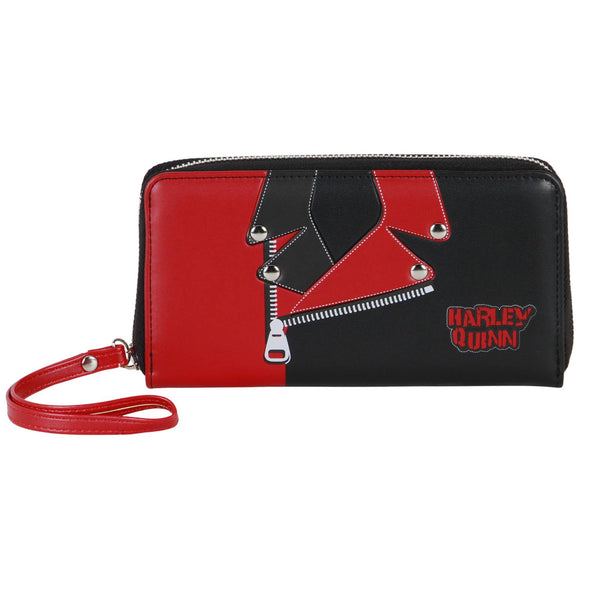 DC Comics Harley Quinn Essential Jacket-Wallet, zwart
