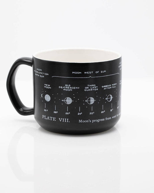 Mug Phases Lunaires – produit scientifique Cognitive Surplus EU, vue 2