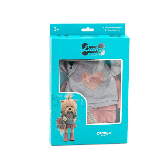 Plush clothing set: urban style