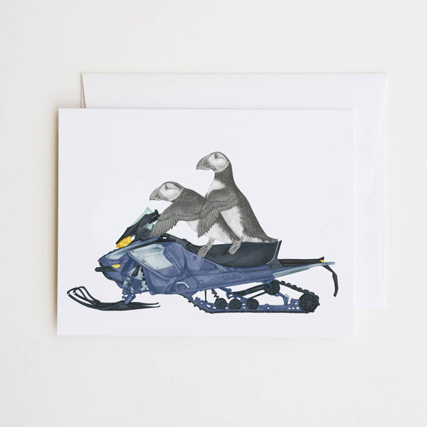 Hazel & Filbert Ensueno Carte de puffin