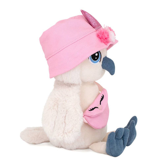Peluche Lisa la chouette licorne 20 cm