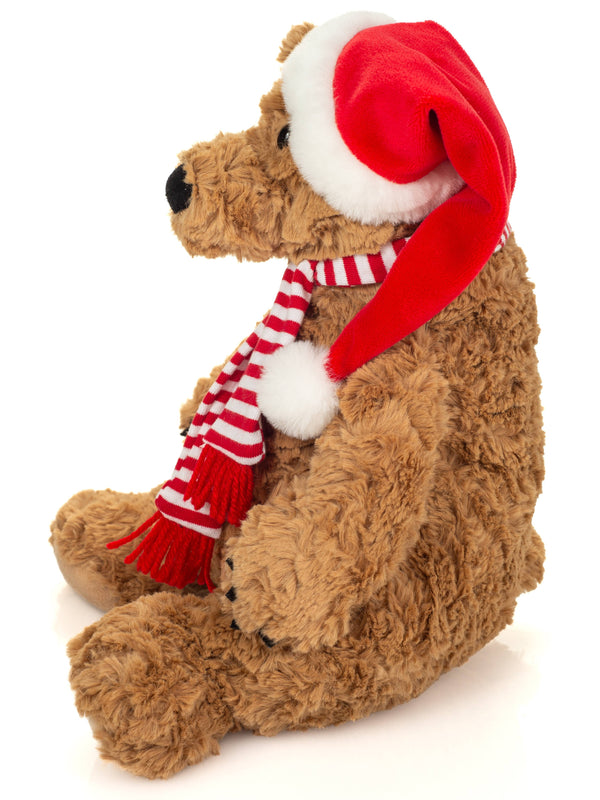 Peluche Ours Brun Howard de Noël