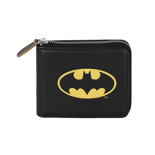 Portefeuille homme zippé DC Comics Batman « Bat »