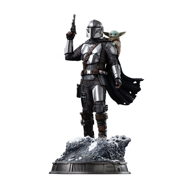 Statue Mandalorian and Grogu - The Mandalorian and Grogu Movie - Art Scale 1/10 - The Mandalorian & Grogu