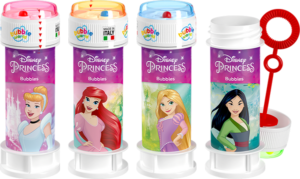 Disney Princesses Bubble Dispenser – Display of 36 x 60ml Bottles