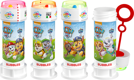 Verpakking met 36 Paw Patrol-bellenblaasbuisjes