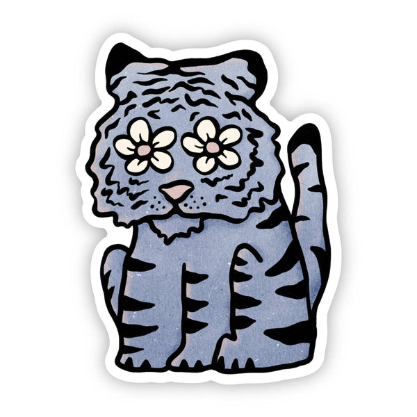 Tijgerbloem sticker