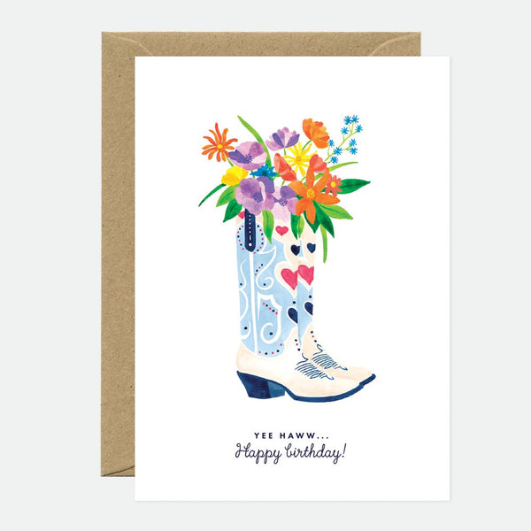 Santiag Bday - Carte de voeux
