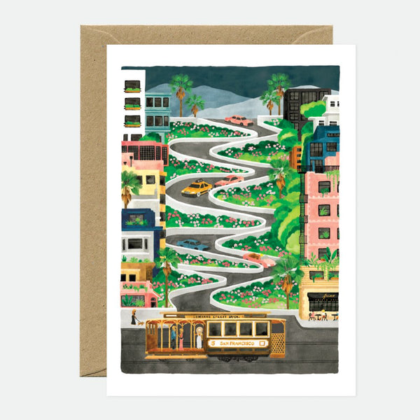 San Francisco - Greeting Card