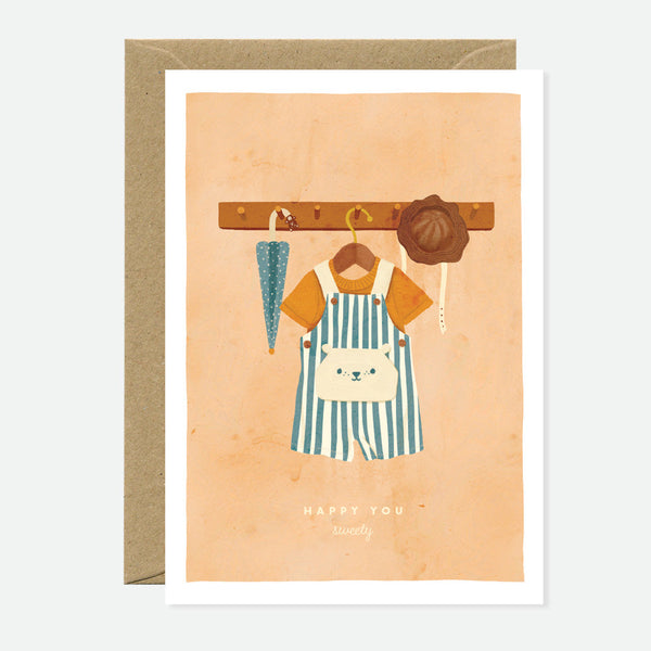 Happy You Sweety Bear - Greeting Card