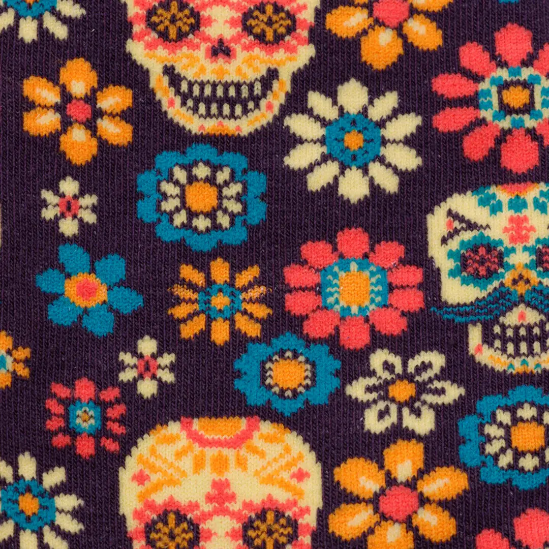 Chaussettes Día de los Muertos