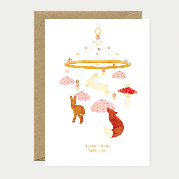 Hello there cutie - Greeting card