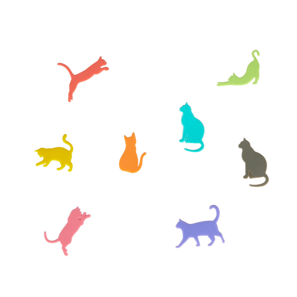Sticky Cats Glass Markers