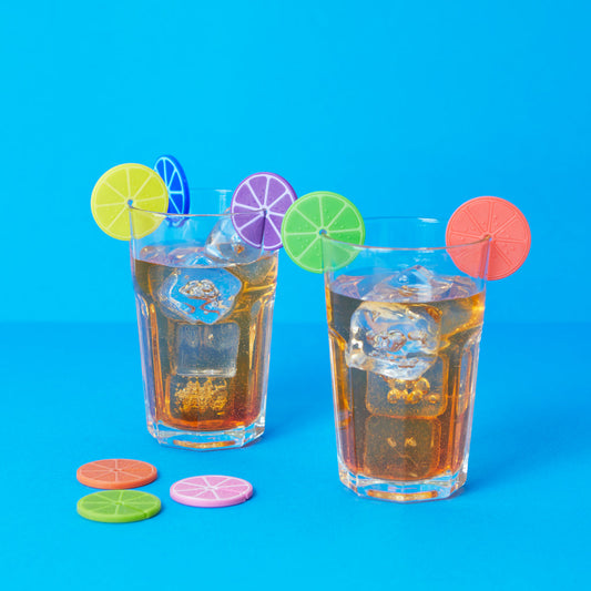 Fruit Party Glass Markers