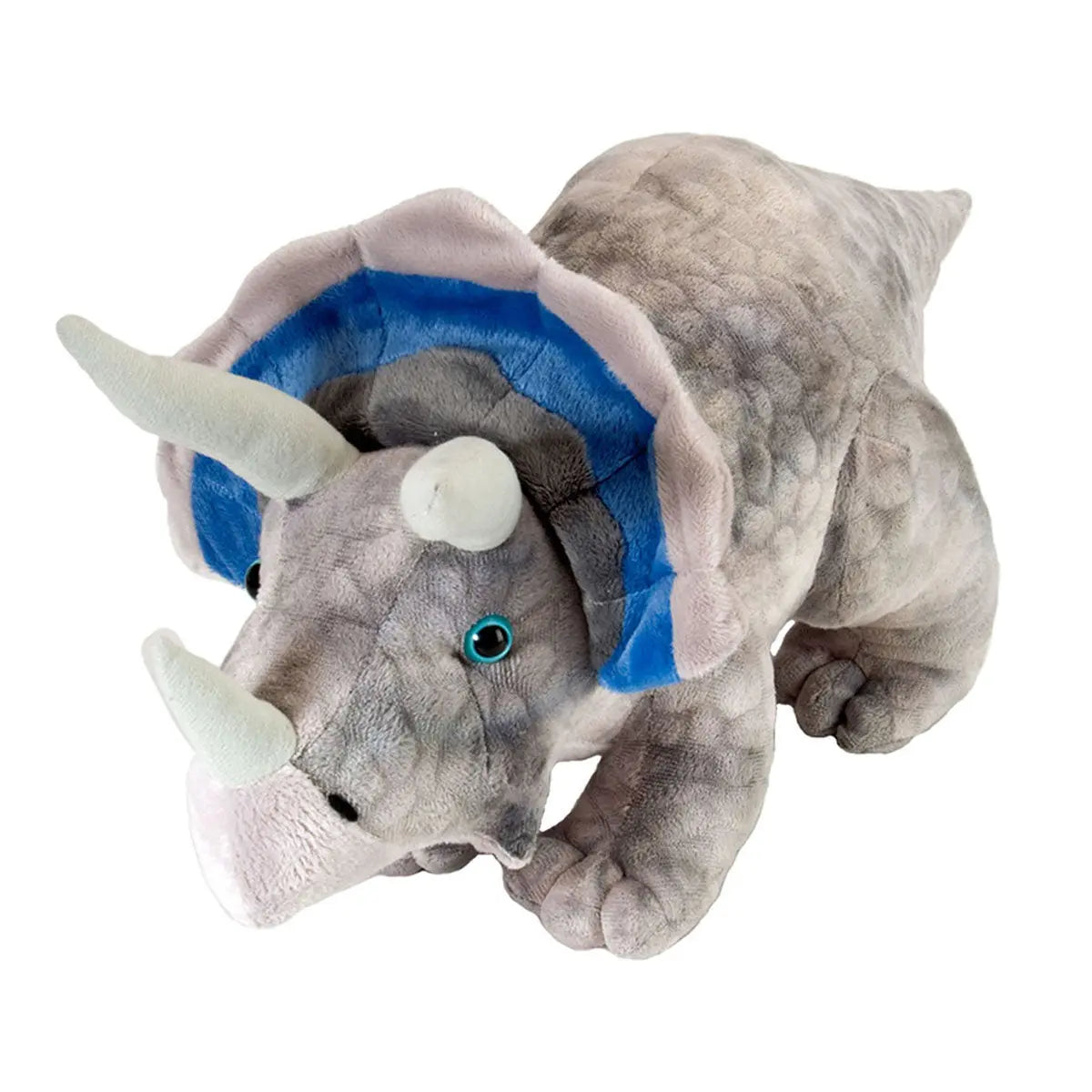 Wild Republic - Triceratops Stuffed Animal - 10" Stuffed Animals