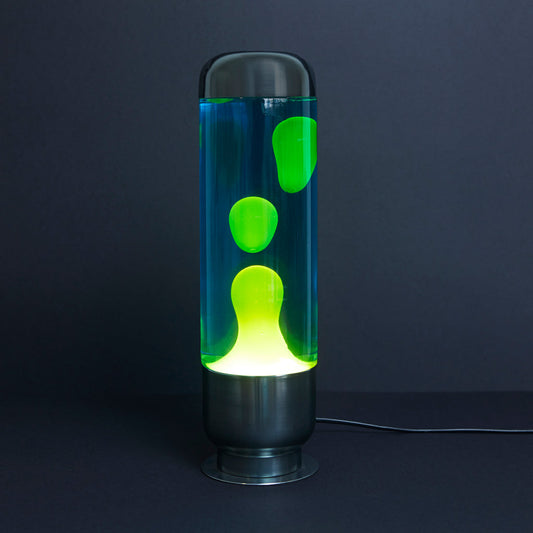 Lampe à lave Capsule - Bleu/Vert