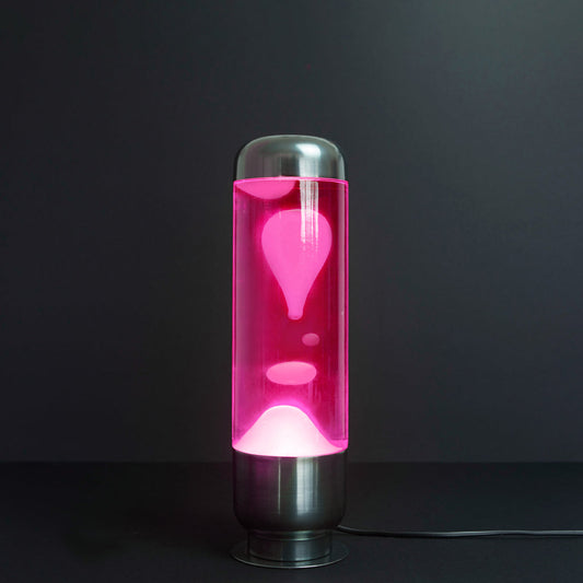 Lampe à lave Capsule - Rose