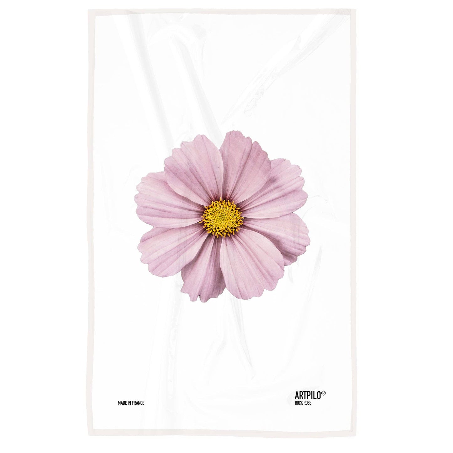 Torchon Rose des rochers