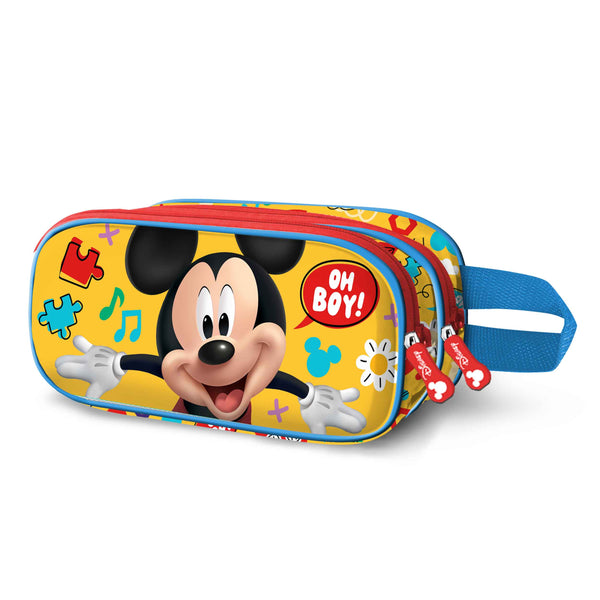 Disney Mickey Mouse Boy 3D dubbele etui