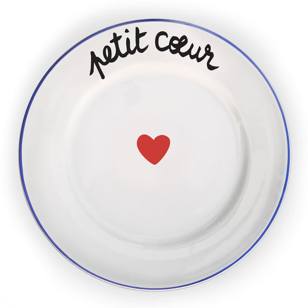 Assiette La Famille S’éclate - Petit Cœur