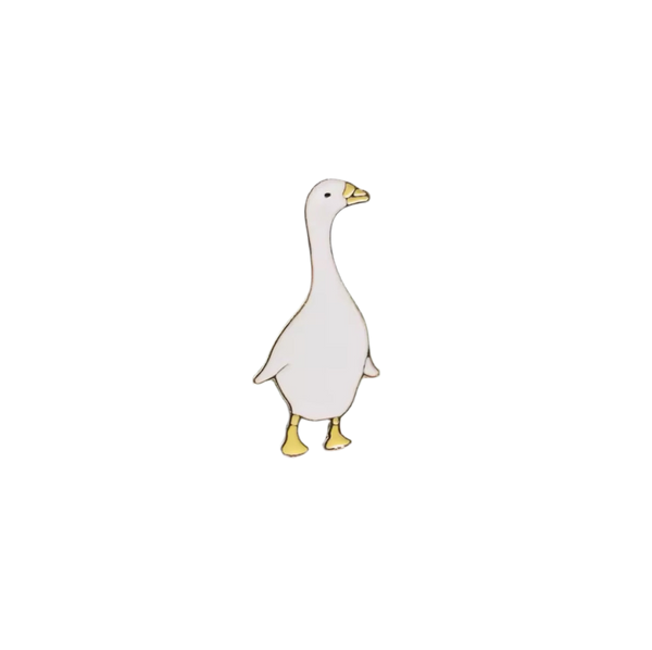 Photo produit - Pin's Grand Canard Blanc