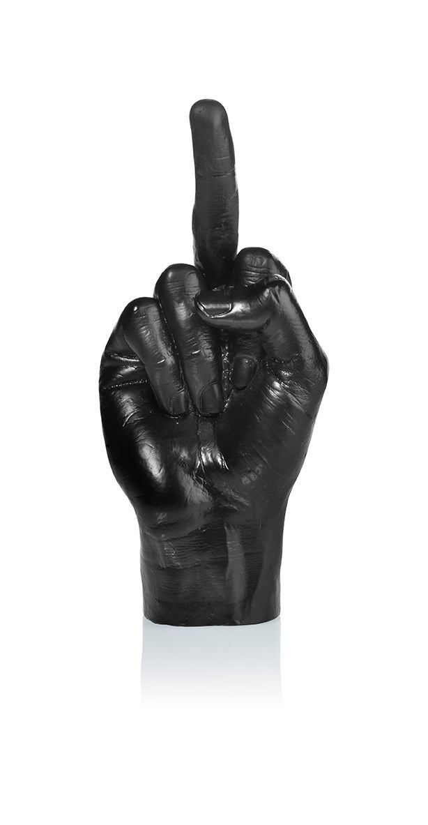 Sculpture Main The Finger Noire – Bitten