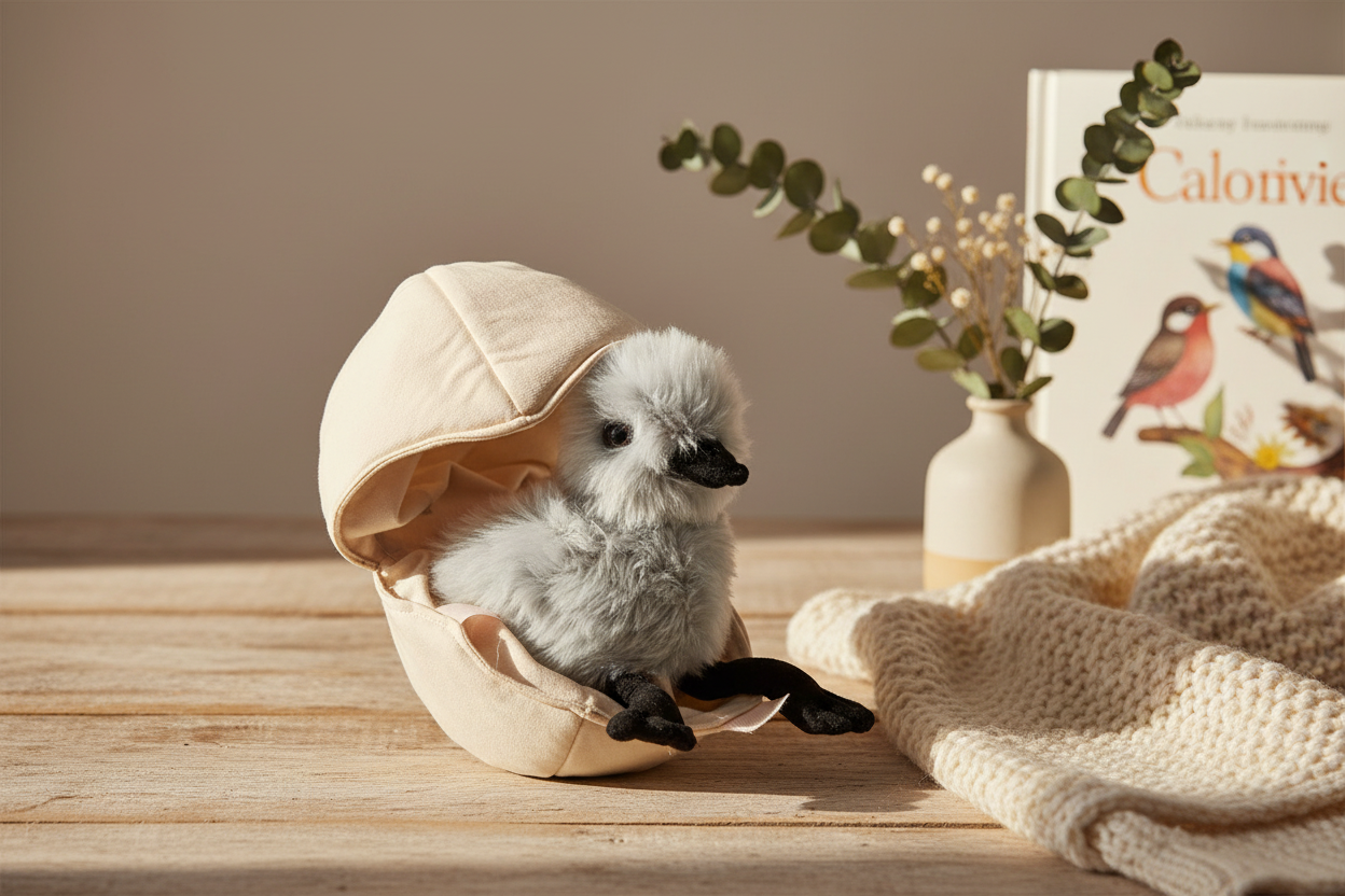 Peluche Vilain Petit Canard Oeuf