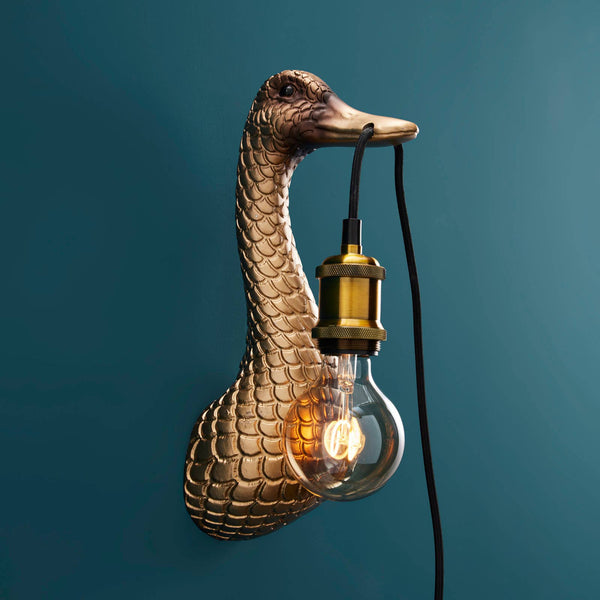Applique murale Canard « Son of a Duck » Or