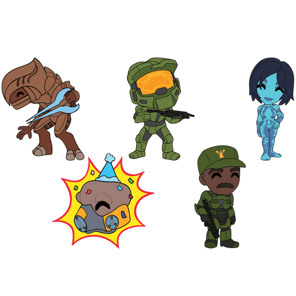 Halo Pin Set